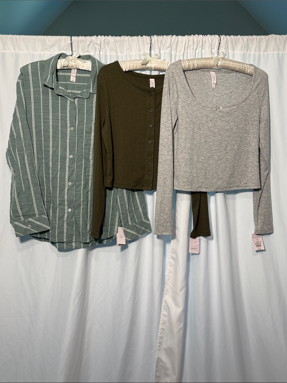 Auden Bundle of 3 Sleepwear Tops Only